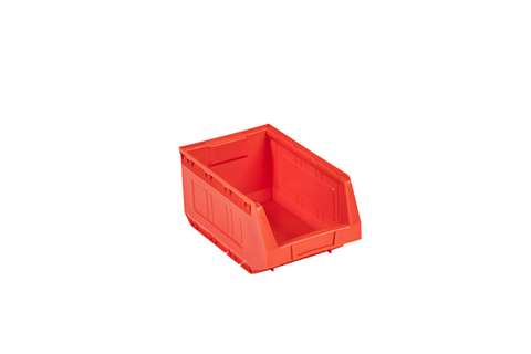 Magazijnbak stapelbaar 345x207x165mm rood