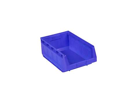 Magazijnbak stapelbaar 485x303x190mm blauw