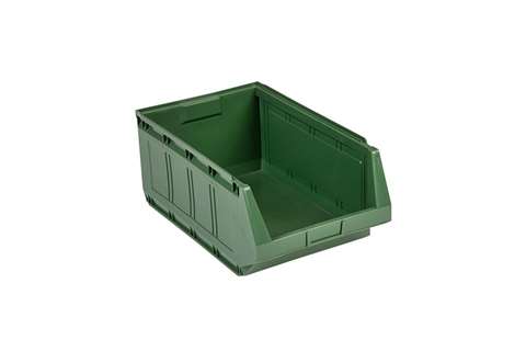 Magazijnbak stapelbaar 580x363x250mm groen