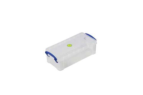 Transparante box 0,9l met deksel