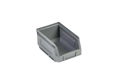 Magazijnbak stapelbaar 165x103x83mm grijs