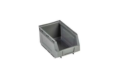 Magazijnbak stapelbaar 240x145x125mm grijs