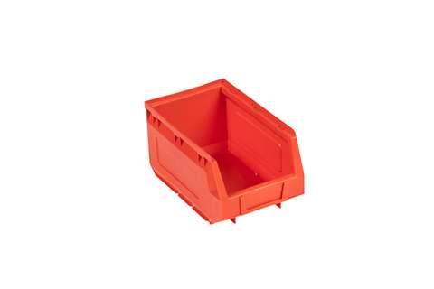 Magazijnbak stapelbaar 240x145x125mm rood