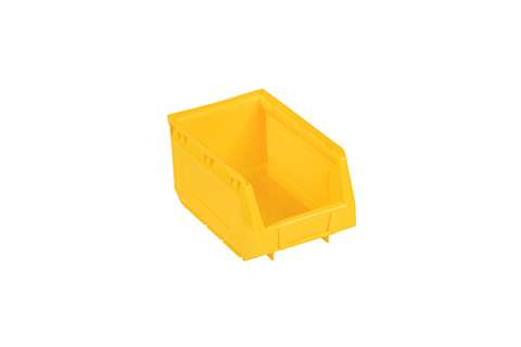 Magazijnbak stapelbaar 240x145x125mm geel