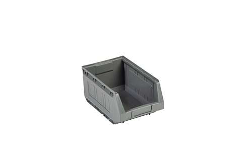 Magazijnbak stapelbaar 345x207x165mm grijs