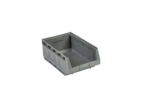 Magazijnbak stapelbaar 485x303x190mm grijs