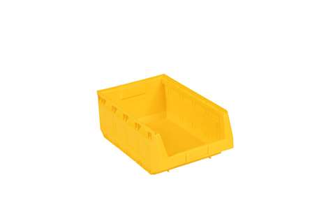 Magazijnbak stapelbaar 485x303x190mm geel
