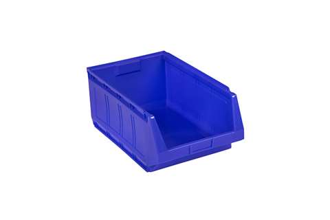 Magazijnbak stapelbaar 580x363x250mm blauw