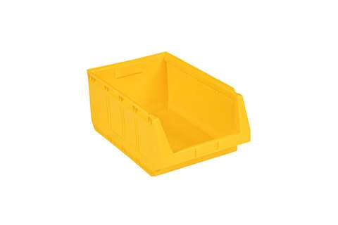 Magazijnbak stapelbaar 580x363x250mm geel