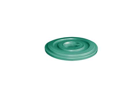 Deksel voor afvalton groen 50 ltr